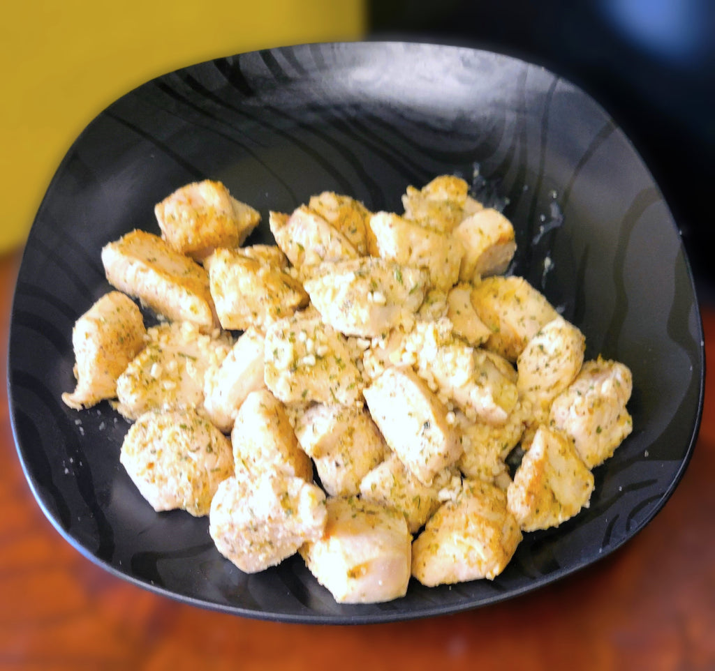 Garlic Butter Chicken Bites - Large Entrée
