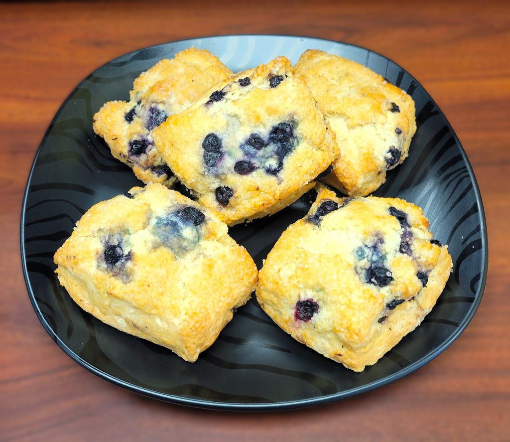 Thaw and Eat Scones (Blueberry)- 5 count Large Dessert