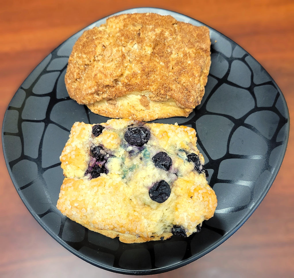Thaw and Eat Scones Blueberry/Cinnamon - 5 count Large Dessert