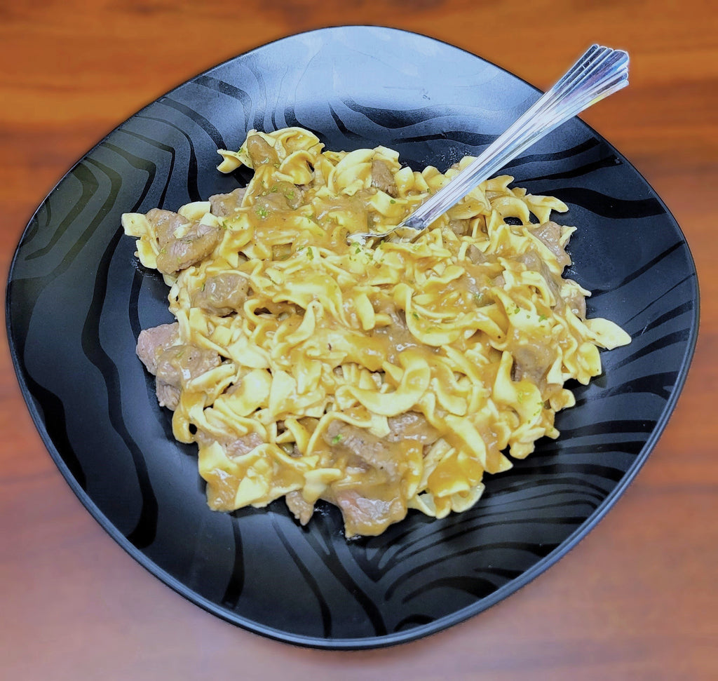 Tenderloin Tips with Noodles - Small Entree