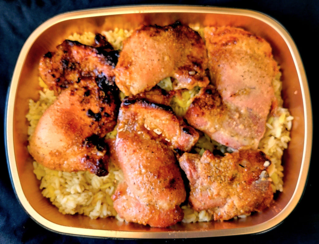 NEW RECIPE! Honey Dijon Chicken with Rice Pilaf - Large Signature Entrée