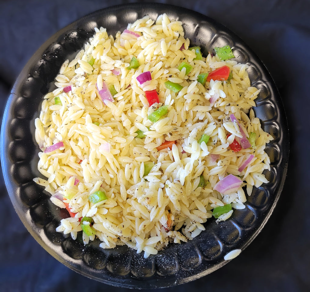 Vegetable Orzo with seasoning - Small Side