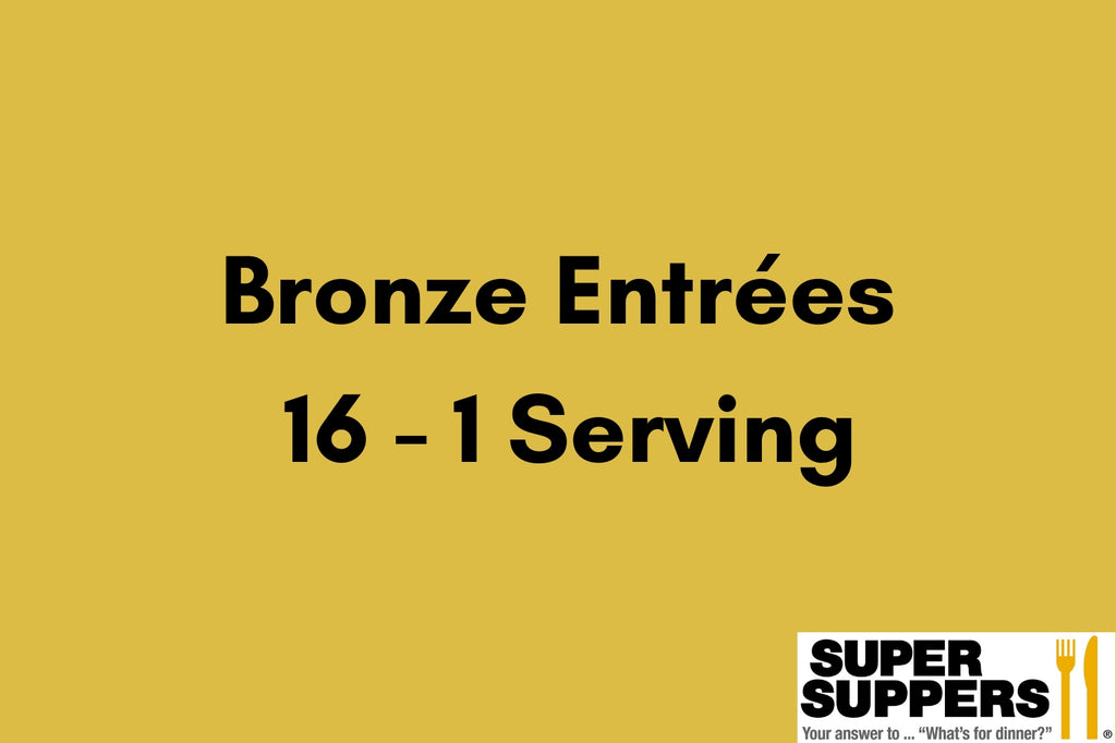 Bronze Club Entrees - 16 - 1 Serving